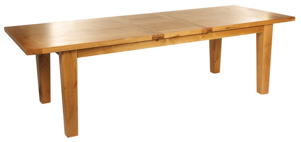 Provence Oak Extension Dining Table 220cm to 270cm - Click Image to Close