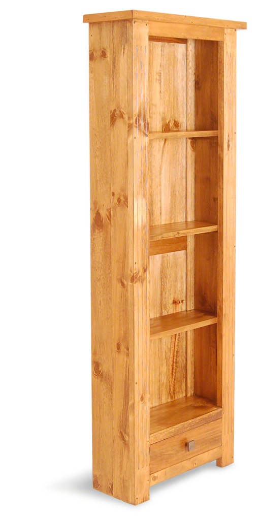 Broxton Pine Bookcase Narrow Broxton Pine Narrow Bookcase From