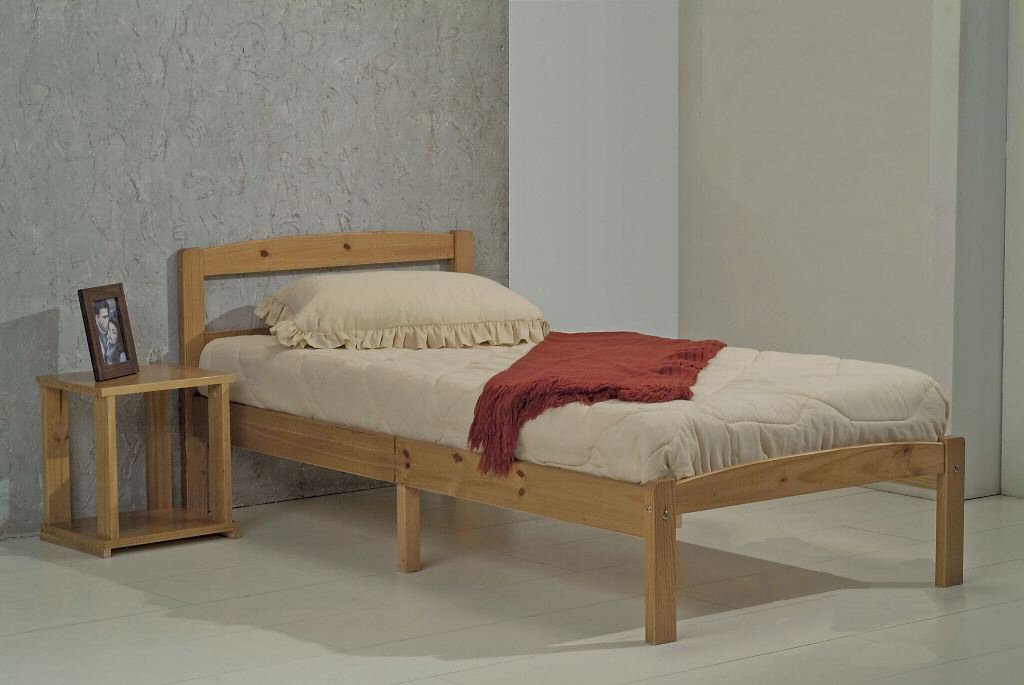 Bed in A Box Antique Pine 3ft Single - Click Image to Close