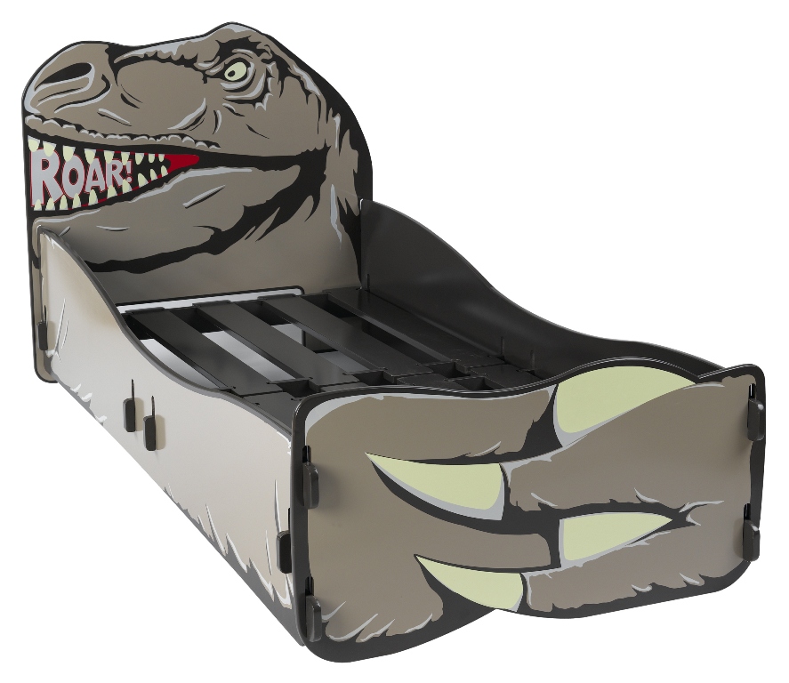 Dinosaur Childrens Bed Single 3ft - Click Image to Close