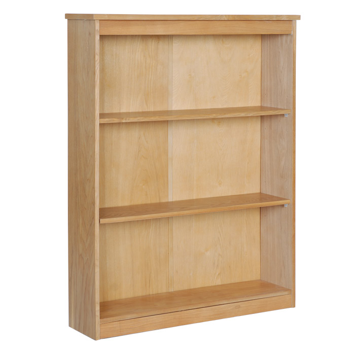 Hamilton Hardwood Bookcase Low Wide - Click Image to Close