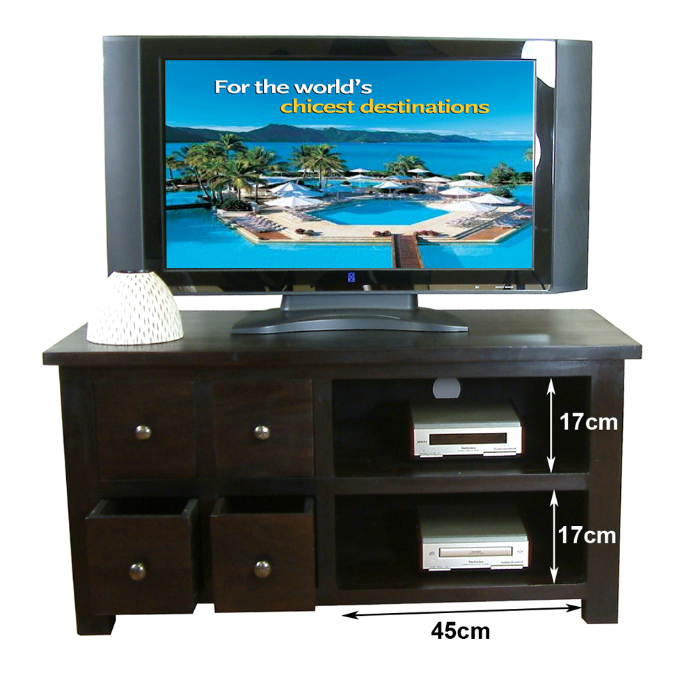 Kudos Four Drawer Television and DVD Cabinet - Click Image to Close