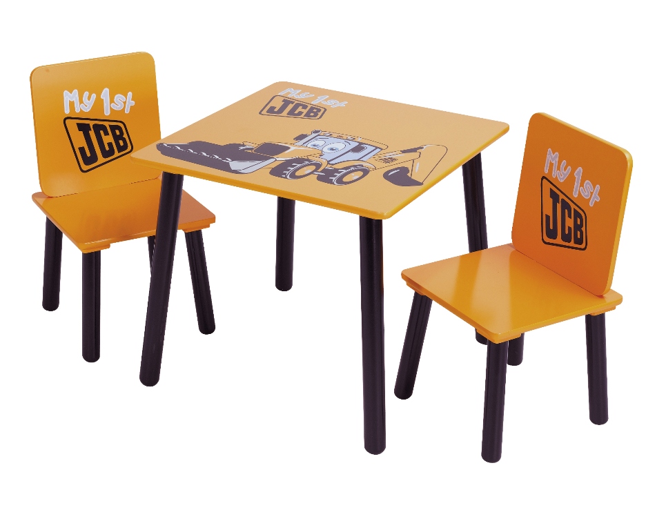 JCB Table And 2 Chairs - Click Image to Close