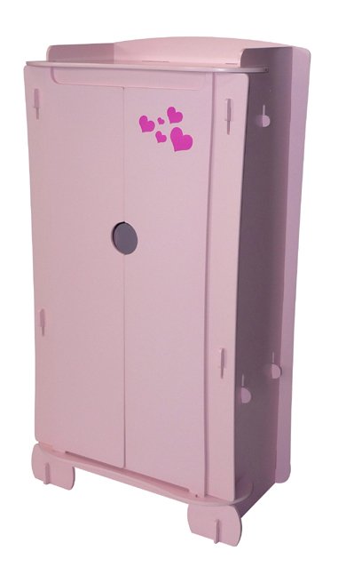 Amour Childrens Pink Wardrobe - Click Image to Close