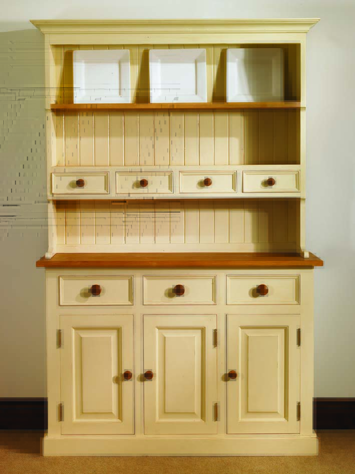 Mottisfont Pine Spice Dresser - Painted - Click Image to Close