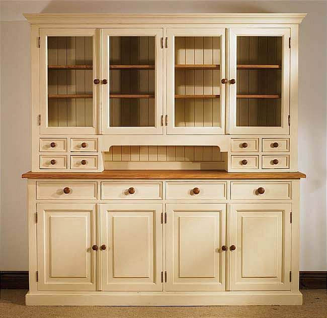 Mottisfont Pine Dresser - Glazed - Waxed - Click Image to Close