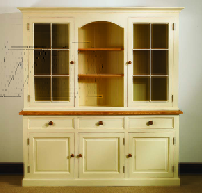 Mottisfont Pine Dresser - Cadiz - Painted - Click Image to Close