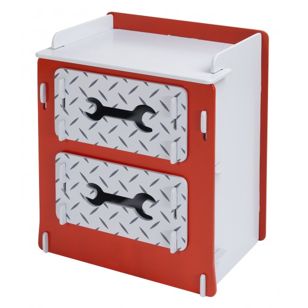 Racing Car Childrens Drawers - Click Image to Close