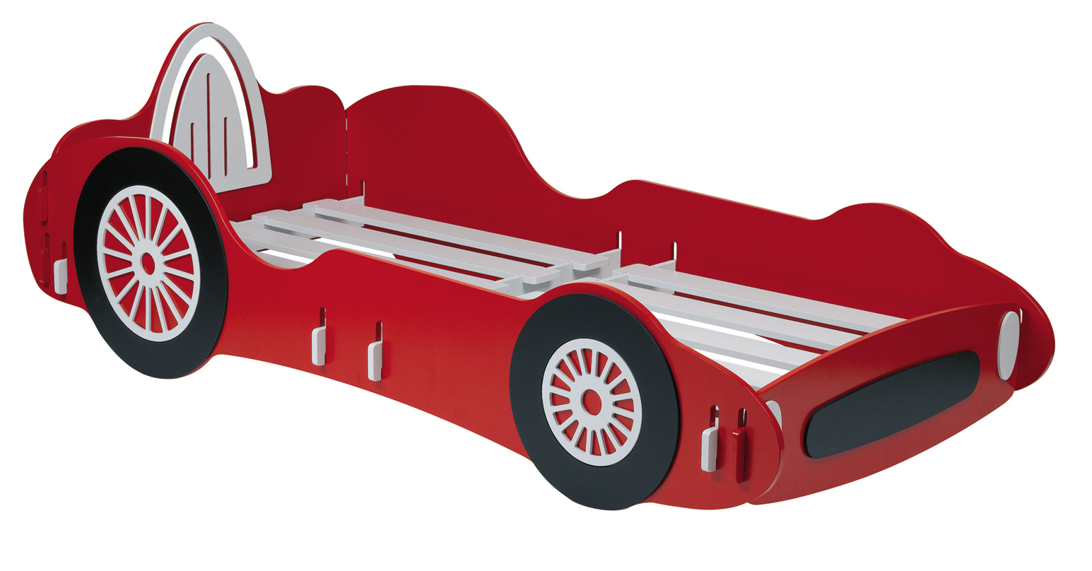 Racing Car Childrens Bed Single 3ft - Click Image to Close