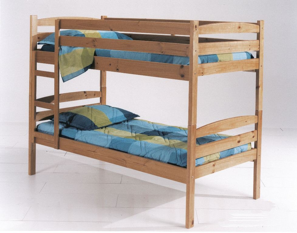 Shelley Bunk Bed Antique 3ft - Click Image to Close
