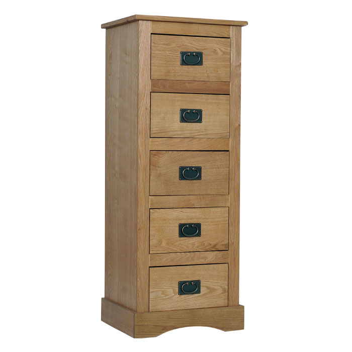 Vermont Chest Of Drawers 5 Drawer Tall Wellngton - Click Image to Close