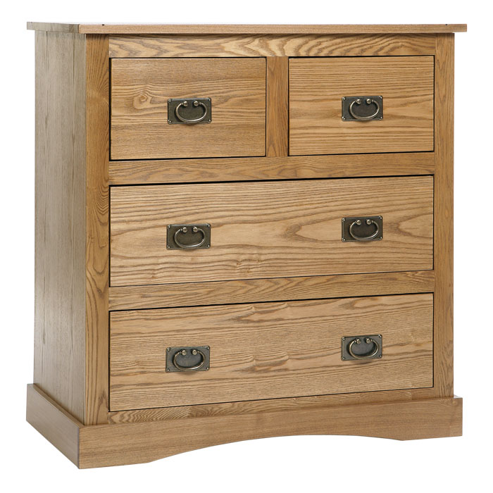 Vermont Chest Of Drawers 2+2 Drawer - Click Image to Close
