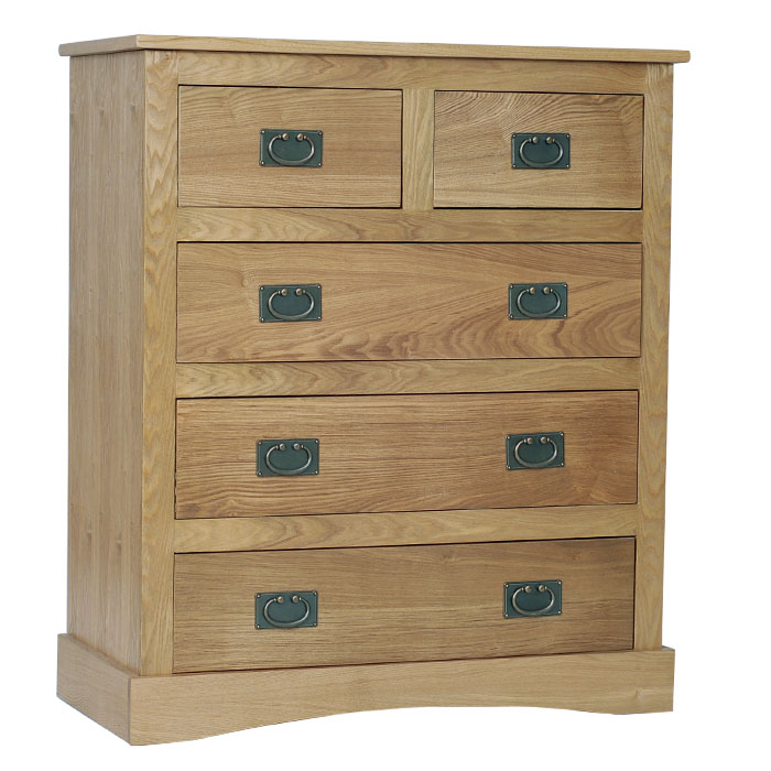Vermont Chest Of Drawers 2+3 Drawer - Click Image to Close