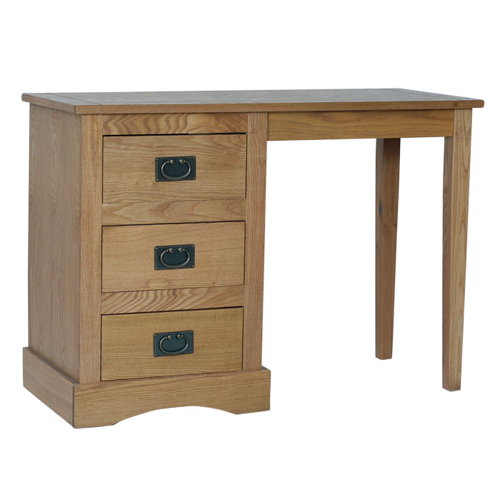 Vermont Single Pedestal Dressing Table - Click Image to Close