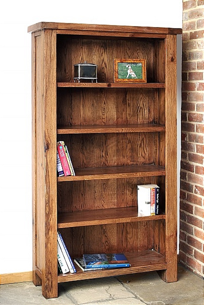 Brooklyn Reclaimed Oak Bookcase Brooklyn Reclaimed Oak Bookcase